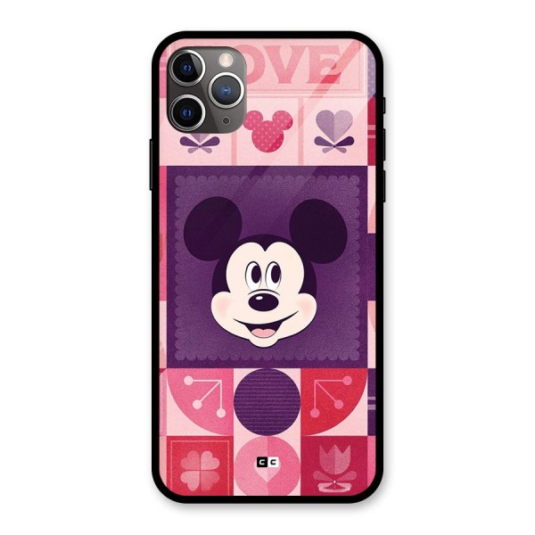 Mice In Love Glass Back Case for iPhone 11 Pro Max