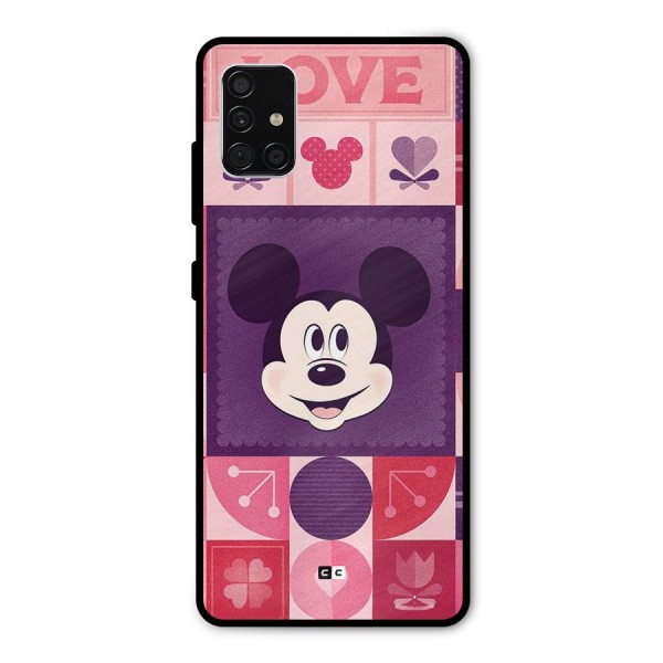 Mice In Love Metal Back Case for Galaxy A51