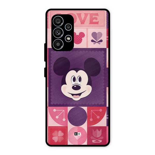 Mice In Love Metal Back Case for Galaxy A53 5G