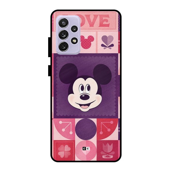 Mice In Love Metal Back Case for Galaxy A72
