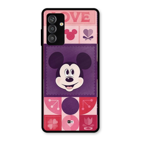 Mice In Love Metal Back Case for Galaxy M14 5G
