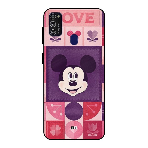 Mice In Love Metal Back Case for Galaxy M30s