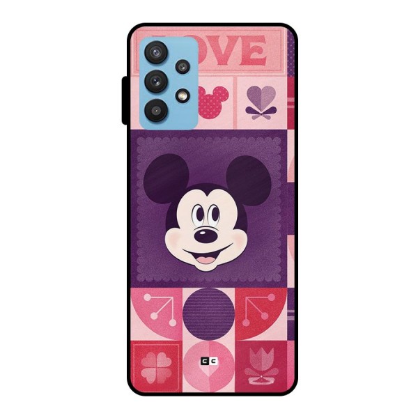 Mice In Love Metal Back Case for Galaxy M32 5G
