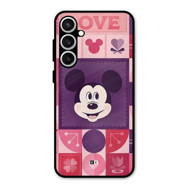 Mice In Love Metal Back Case for Galaxy S23 FE