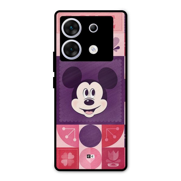 Mice In Love Metal Back Case for Infinix Zero 30 5G