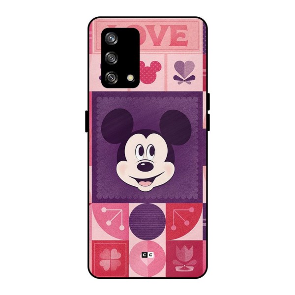 Mice In Love Metal Back Case for Oppo F19s