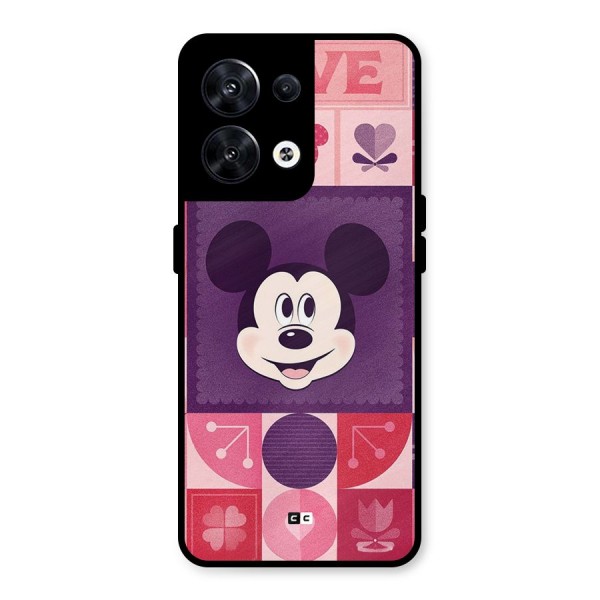 Mice In Love Metal Back Case for Oppo Reno8 5G
