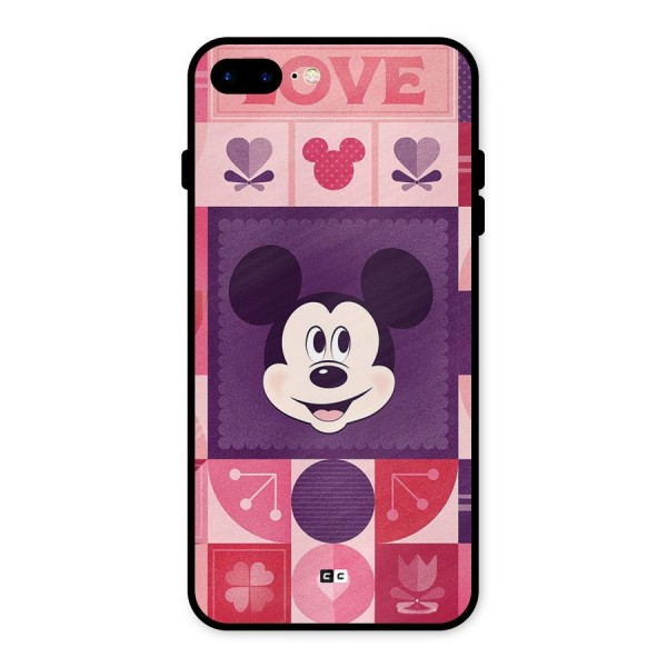 Mice In Love Metal Back Case for iPhone 8 Plus