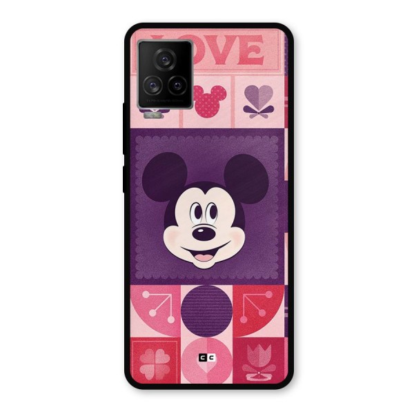 Mice In Love Metal Back Case for iQOO 7 Legend 5G