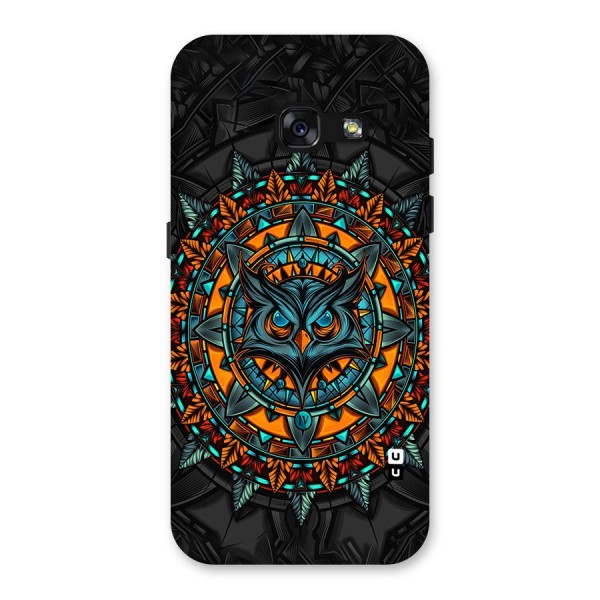Mighty Owl Artwork Back Case for Galaxy A3 (2017)