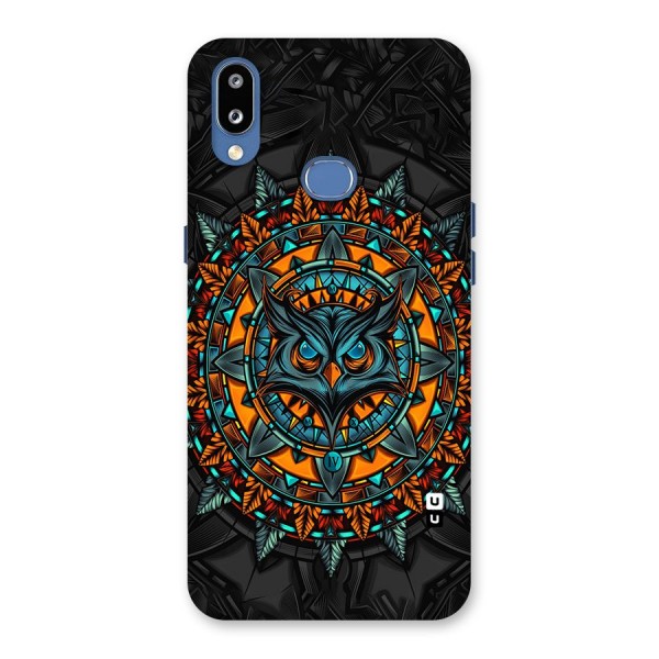 Mighty Owl Artwork Back Case for Galaxy M01s