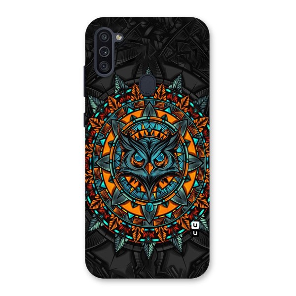Mighty Owl Artwork Back Case for Galaxy M11