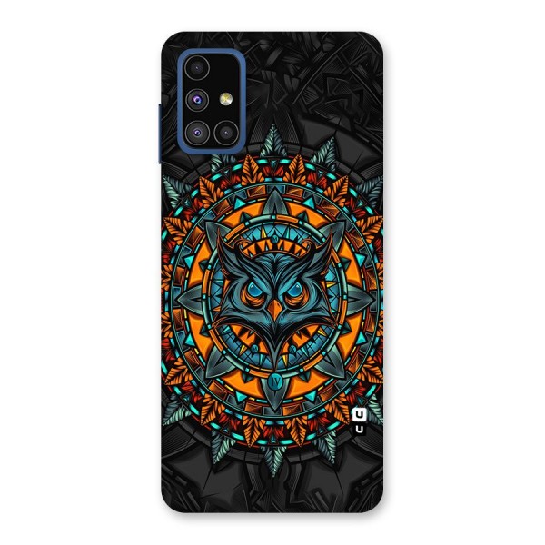 Mighty Owl Artwork Back Case for Galaxy M51