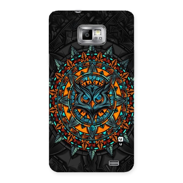 Mighty Owl Artwork Back Case for Galaxy S2