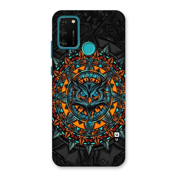 Mighty Owl Artwork Back Case for Honor 9A
