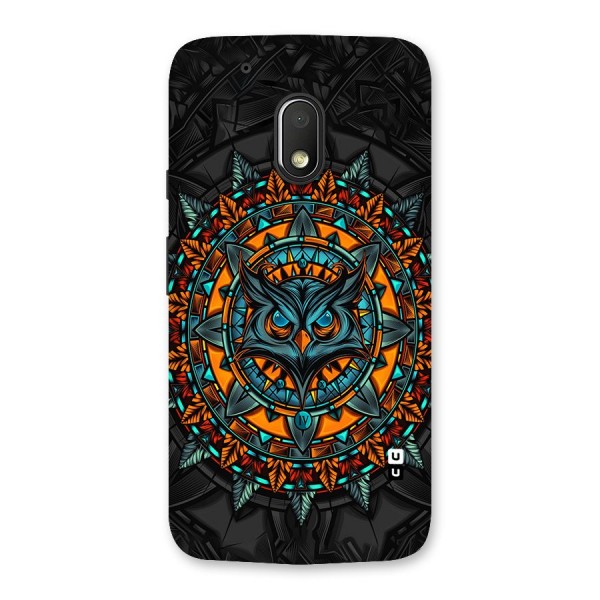 Mighty Owl Artwork Back Case for Moto G4 Play