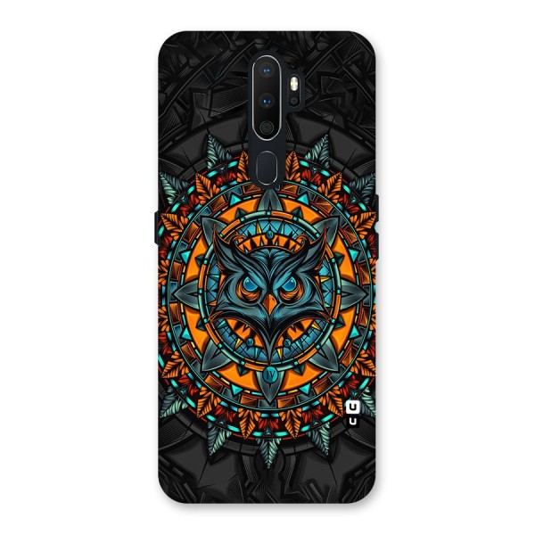 Mighty Owl Artwork Back Case for Oppo A5 (2020)