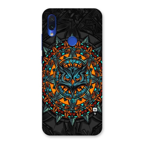Mighty Owl Artwork Back Case for Redmi Note 7