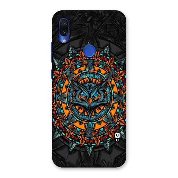 Mighty Owl Artwork Back Case for Redmi Note 7S