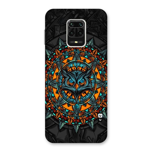 Mighty Owl Artwork Back Case for Redmi Note 9 Pro