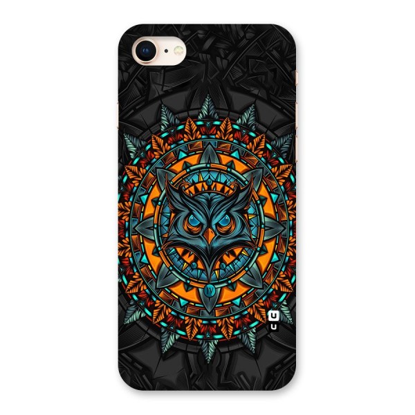 Mighty Owl Artwork Back Case for iPhone 8