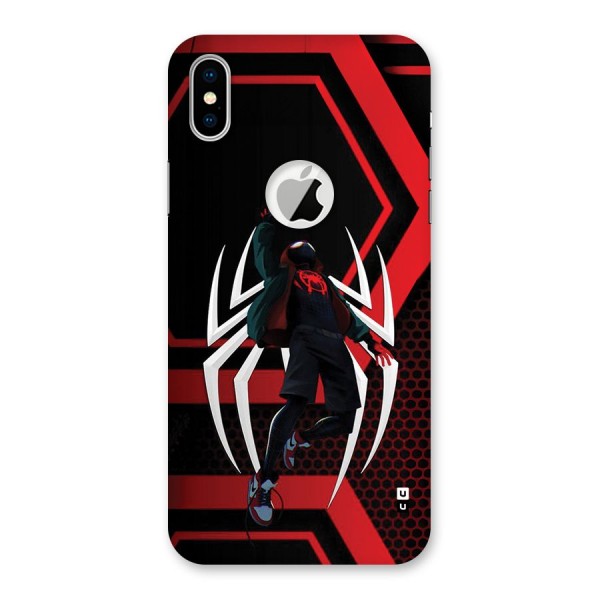 Miles of Multiverse Back Case for iPhone X Logo Cut