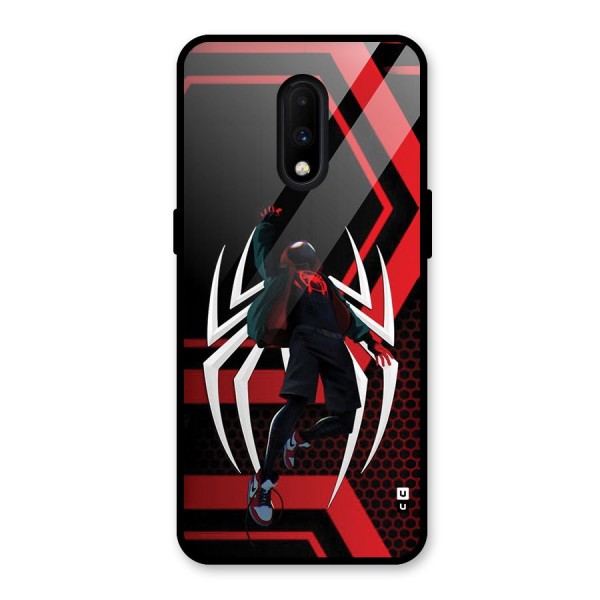 Miles of Multiverse Glass Back Case for OnePlus 7