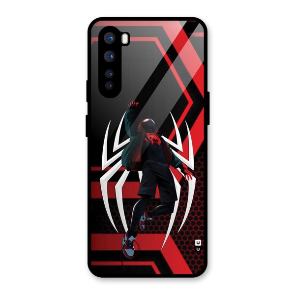 Miles of Multiverse Glass Back Case for OnePlus Nord