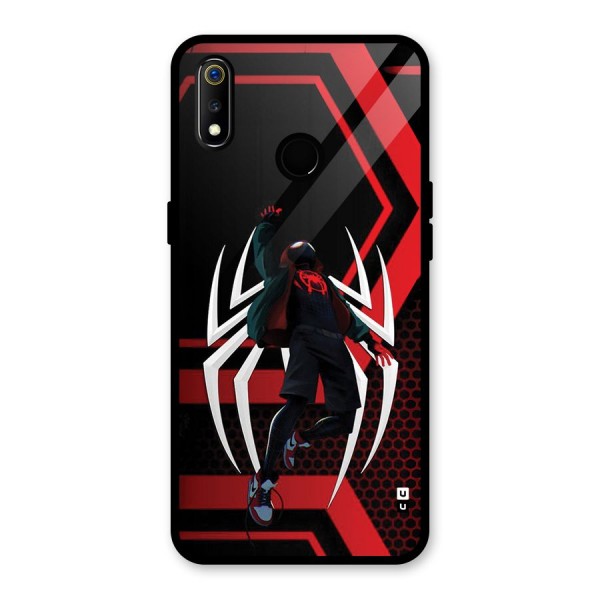 Miles of Multiverse Glass Back Case for Realme 3
