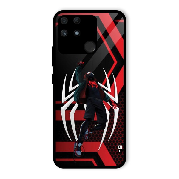 Miles of Multiverse Glass Back Case for Realme Narzo 50A