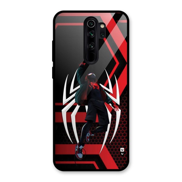 Miles of Multiverse Glass Back Case for Redmi Note 8 Pro