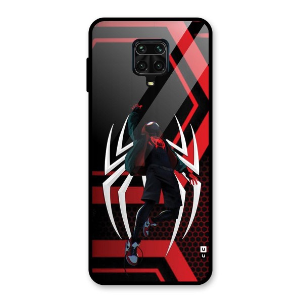 Miles of Multiverse Glass Back Case for Redmi Note 9 Pro Max