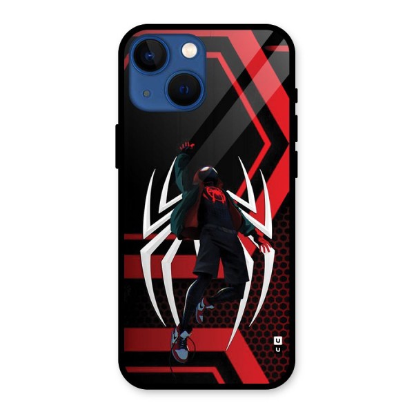 Miles of Multiverse Glass Back Case for iPhone 13 Mini