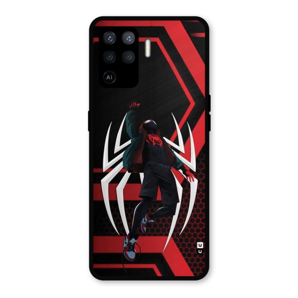 Miles of Multiverse Metal Back Case for Oppo F19 Pro