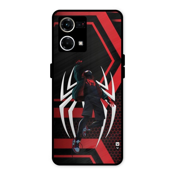 Miles of Multiverse Metal Back Case for Oppo F21 Pro 4G