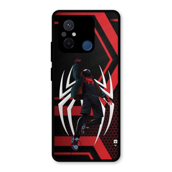 Miles of Multiverse Metal Back Case for Redmi 12C