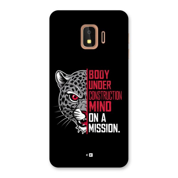 Mind On A Mission Back Case for Galaxy J2 Core