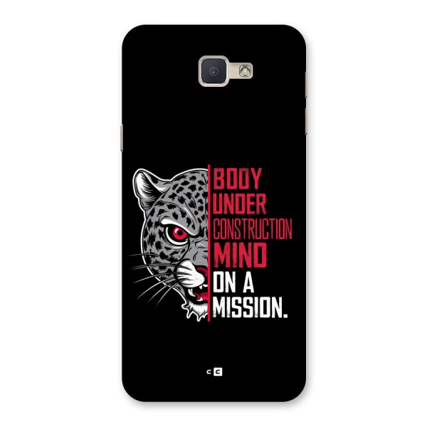Mind On A Mission Back Case for Galaxy J5 Prime