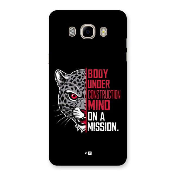 Mind On A Mission Back Case for Galaxy J7 2016