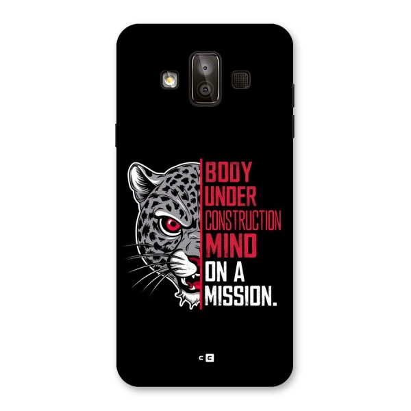 Mind On A Mission Back Case for Galaxy J7 Duo