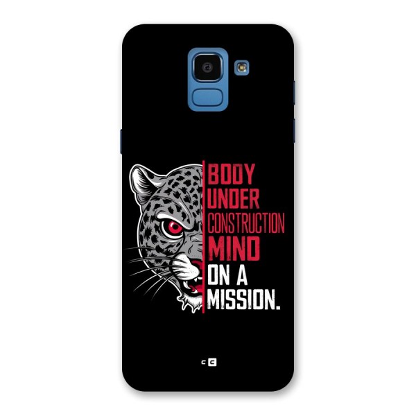 Mind On A Mission Back Case for Galaxy On6