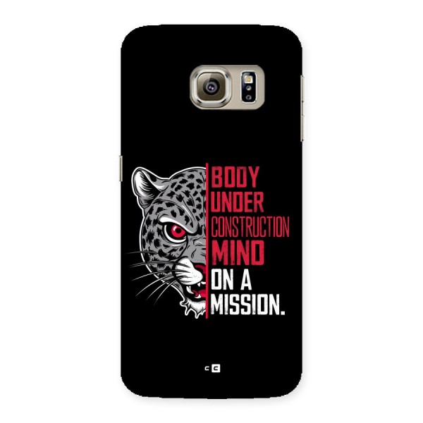 Mind On A Mission Back Case for Galaxy S6 Edge Plus