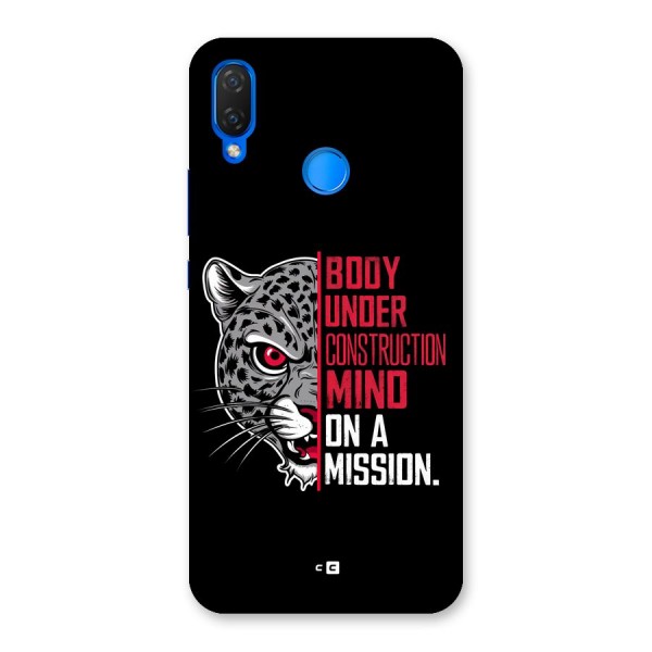 Mind On A Mission Back Case for Huawei P Smart Plus