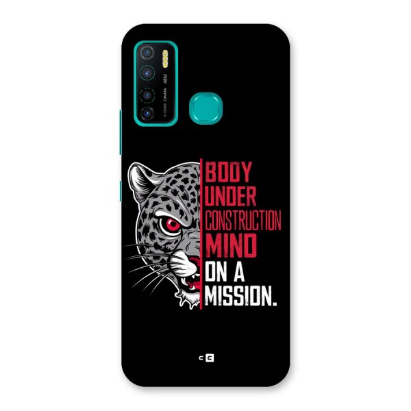 Mind On A Mission Back Case for Infinix Hot 9 Pro