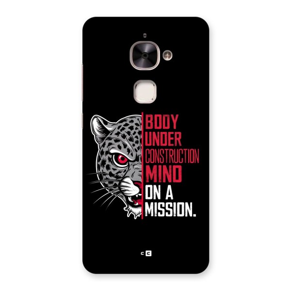 Mind On A Mission Back Case for Le 2