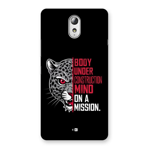 Mind On A Mission Back Case for Lenovo Vibe P1M
