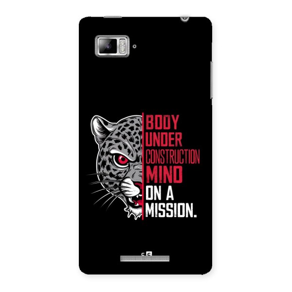 Mind On A Mission Back Case for Lenovo Vibe Z K910