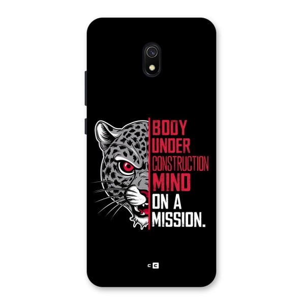 Mind On A Mission Back Case for Redmi 8A