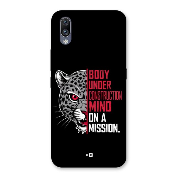 Mind On A Mission Back Case for Vivo NEX