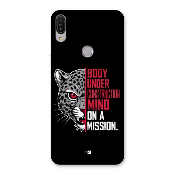 Mind On A Mission Back Case for Zenfone Max Pro M1